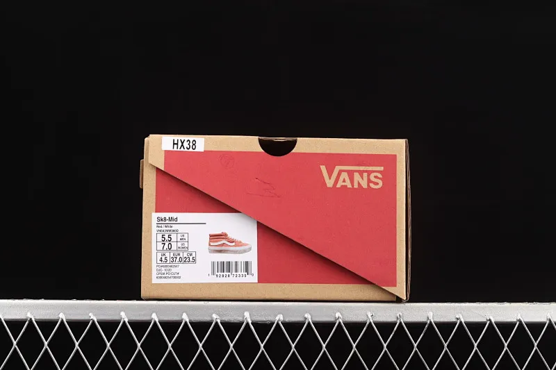 All categories Vans Vans series Vans Mid Vans China Vans Sk8-Mid 2021 autumn and winter new style Vans cherry blossom pink mid-top retro classic casual skateboard shoes VN0A3WM360D